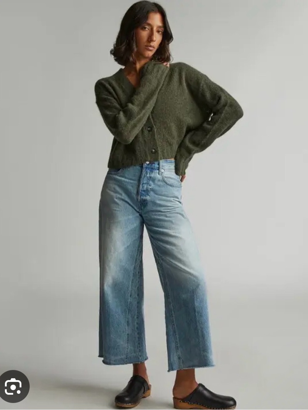 Everlane Light Blue Straight Jeans